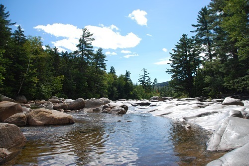 River by the White Mountain National Forest, New Hampshire